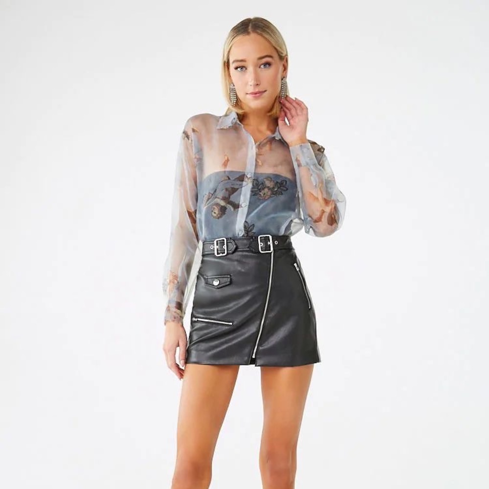 Sheet button down size L